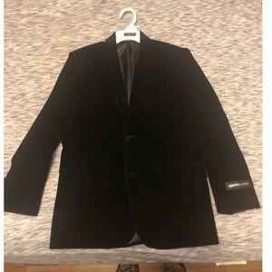 Black Velvet blazer for kids/boys Kids world ofUSA